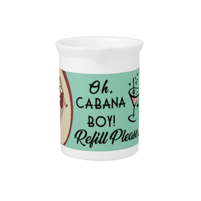 Babana Boy Beverage Pitcher (Front)