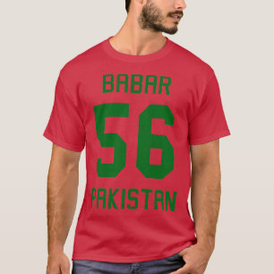 Babar Azam 56 Pakistan Cricket Jersey 5 T-Shirt