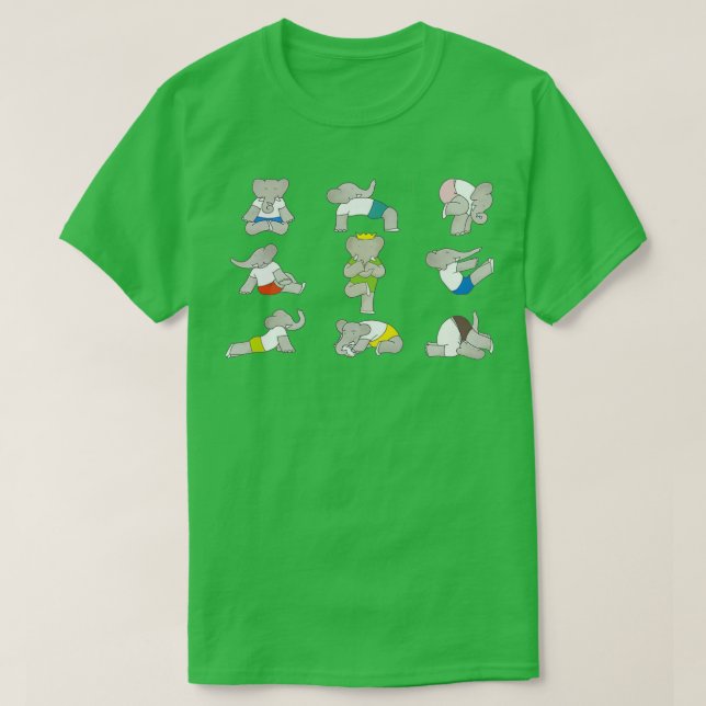 Babar yoga 2 T-Shirt (Design Front)