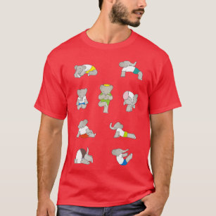 Babar yoga for elephants T-Shirt