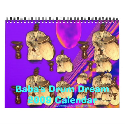 Babas Dream Drum 2009 Calendar