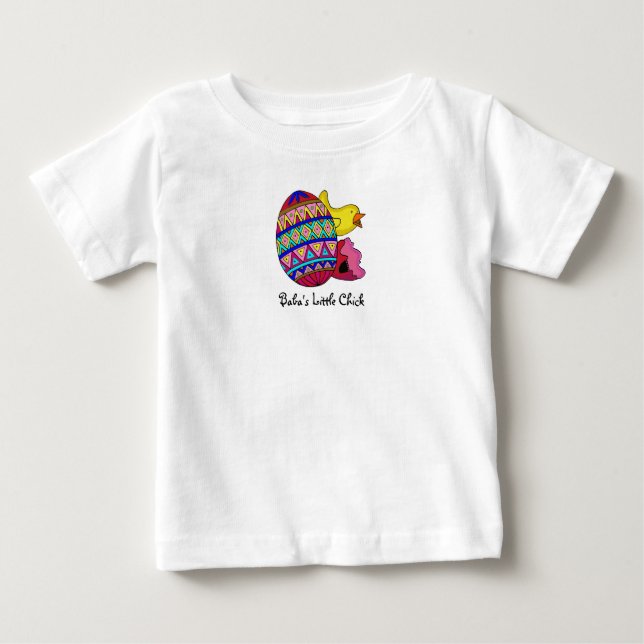 Baba's Little Chick Baby T-Shirt (Front)
