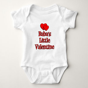 Baba's Little Valentine Baby Bodysuit
