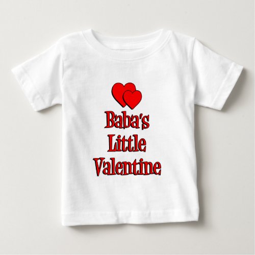 Babas Little Valentine Baby T_Shirt