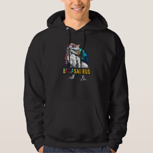 Babasaurus Mothers Day  Fathers Day Tie Dye Baba S Hoodie