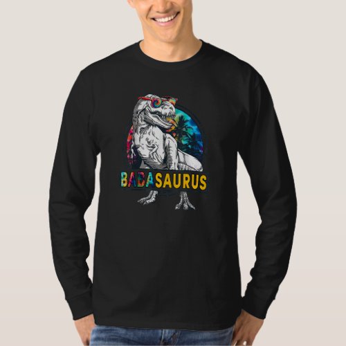 Babasaurus Mothers Day  Fathers Day Tie Dye Baba S T_Shirt