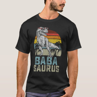 Babasaurus Rex Dinosaur Baba Saurus Family Matchin T-Shirt