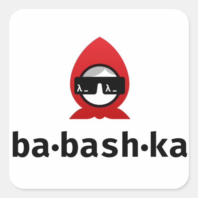 Babashka sticker (Front)