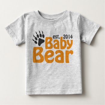 Babay Bear New Baby Born In 2014 Baby T-shirt by worldsfair at Zazzle
