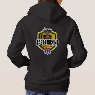 Babb Trucking Hoodie Design