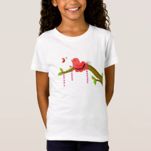 Babbling Birdie on a Branch T-Shirt