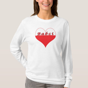 Babci Polish Heart T-Shirt