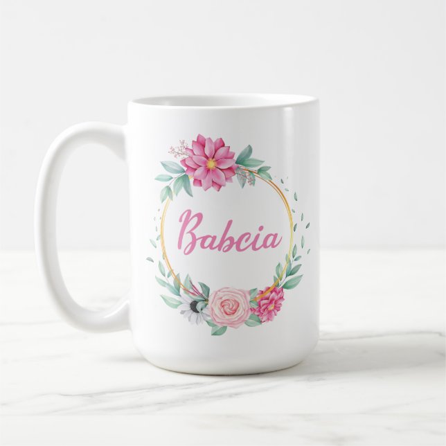 Babcia Coffee Mug (Left)