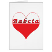 Babcia Polish Heart (Front)