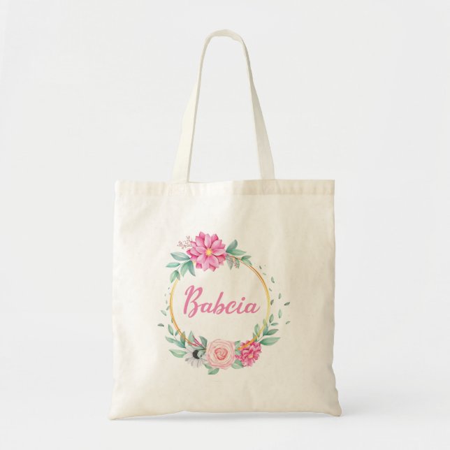 Babcia Tote Bag (Front)