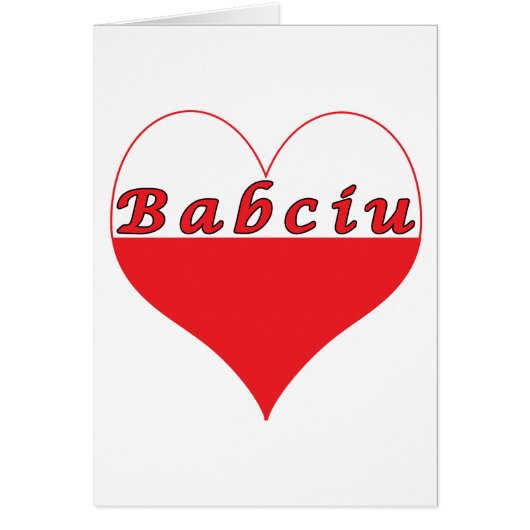 Babciu Polish Heart (Front)