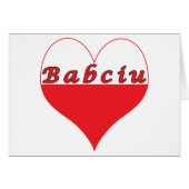 Babciu Polish Heart (Front Horizontal)
