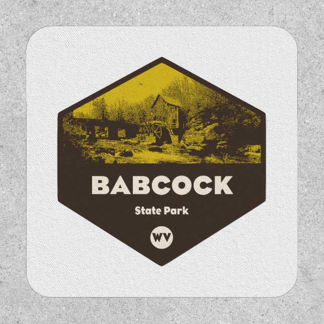 Babcock State Park West Virginia Patch (Front)