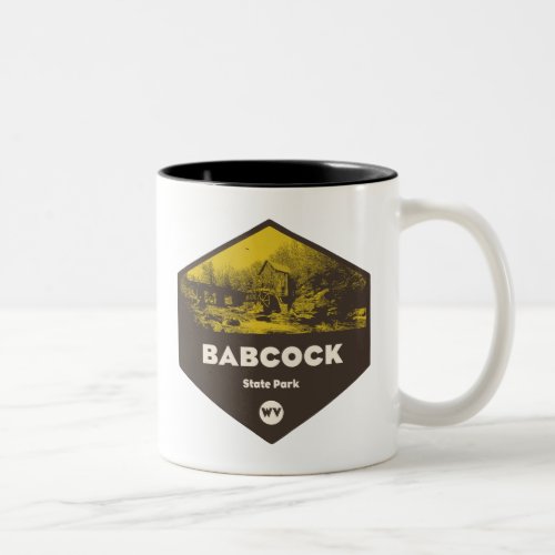 Babcock State Park West Virginia Two_Tone Coffee Mug