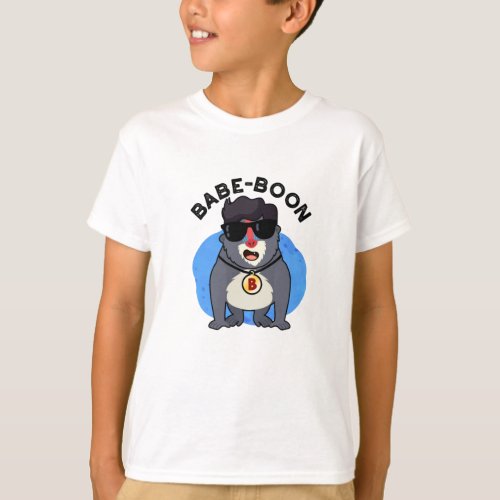 Babe_boon Funny Animal Monkey Baboon Pun T_Shirt