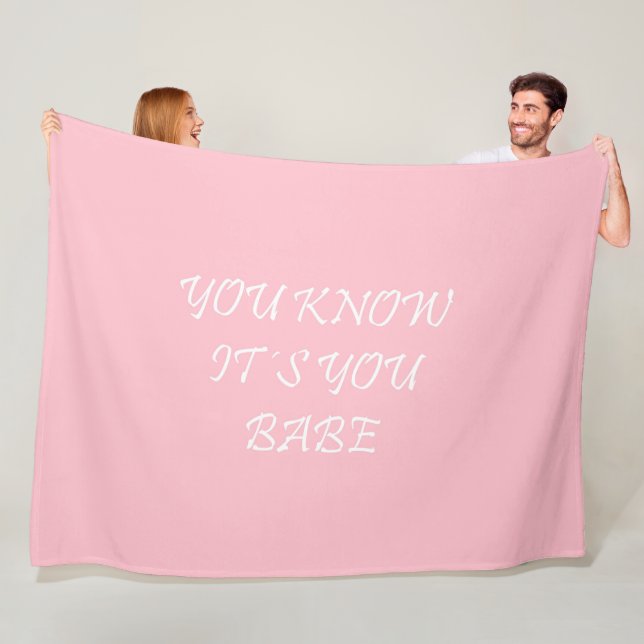 Babe Fleece Blanket (In Situ)