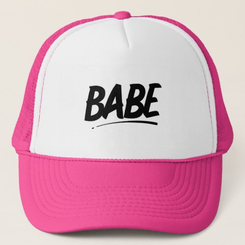 BABE FLIRTING SHOUTOUT WOMAN GIRL GOOD_LOOKING CHE TRUCKER HAT