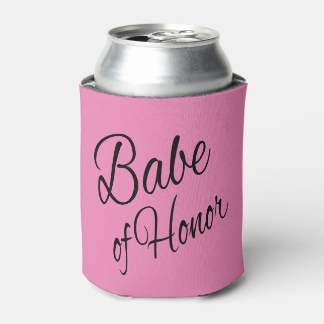 Babe of Honor Can Cooler (Can Front)