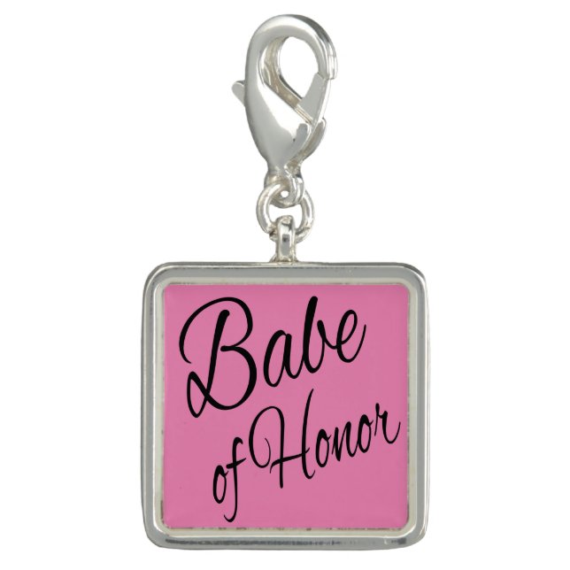Babe of Honor Charm (Front)