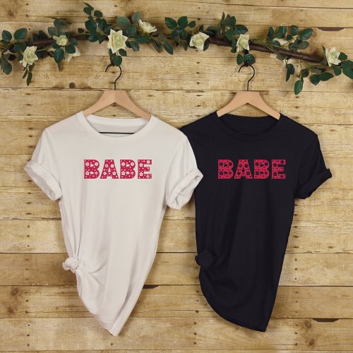 BABE_Retro Bridal Shower_Bachelorette Party T_Shirt