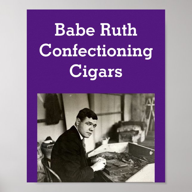 Babe Ruth Poster (Front)