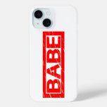 Babe Stamp iPhone 15 Case