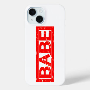 Babe Stamp iPhone 15 Case