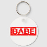 Babe Stamp Keychain