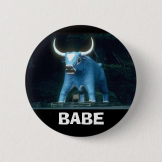 Babe the Blue Ox Pinback Button