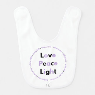 Babero with Heavenly Prayer Baby Bib