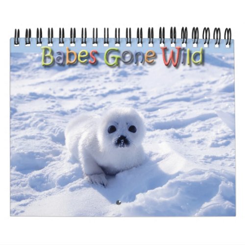 Babes Gone WildWild Baby Animals DIY Year Calendar