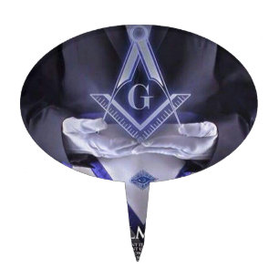 babfa280806c9f0f9ee8b4aef15b660f--masonic-symbols- cake topper