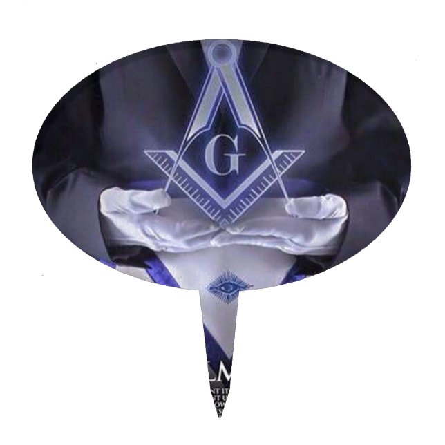 babfa280806c9f0f9ee8b4aef15b660f--masonic-symbols- cake topper (Front)