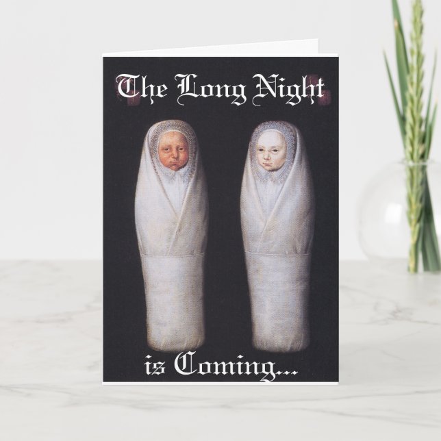 Babies are coming card (Front)