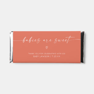 Babies Are Sweet Baby Shower Hershey Bar Favors