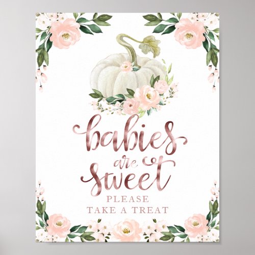 Babies are Sweet Please Take a Treat Sign