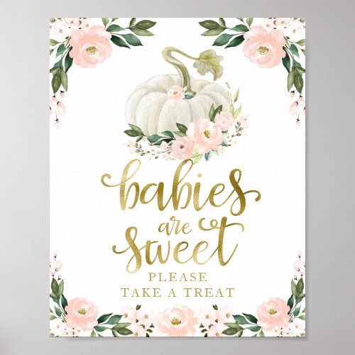 Babies are Sweet Please Take a Treat Sign