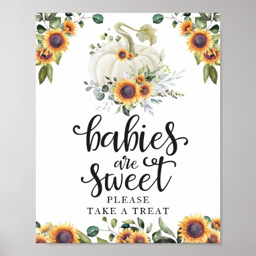 Babies are Sweet Please Take a Treat Sign