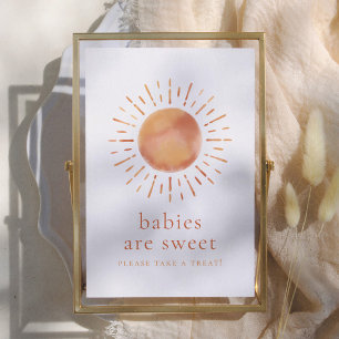 Babies Are Sweet Please Take A Treat Sunshine Sign