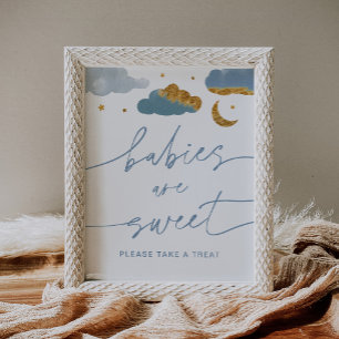 Babies Are Sweet Sign - Twinkle Little Star Boy