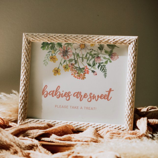 Babies Are Sweet Wildflower Sign (Creator Uploaded)