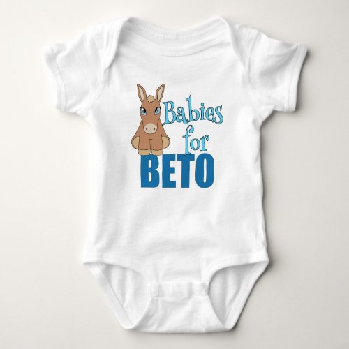 Babies for Beto 2022 Texas Governor Election Baby Bodysuit