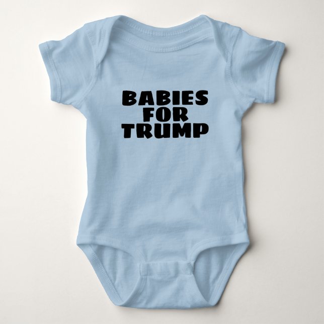 BABIES FOR TRUMP BABY CLOTHING BABY BODYSUIT (Front)