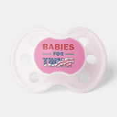 Babies for Trump Pacifier (Front)