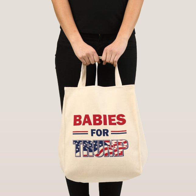 Babies for Trump Tote Bag (Front (Product))